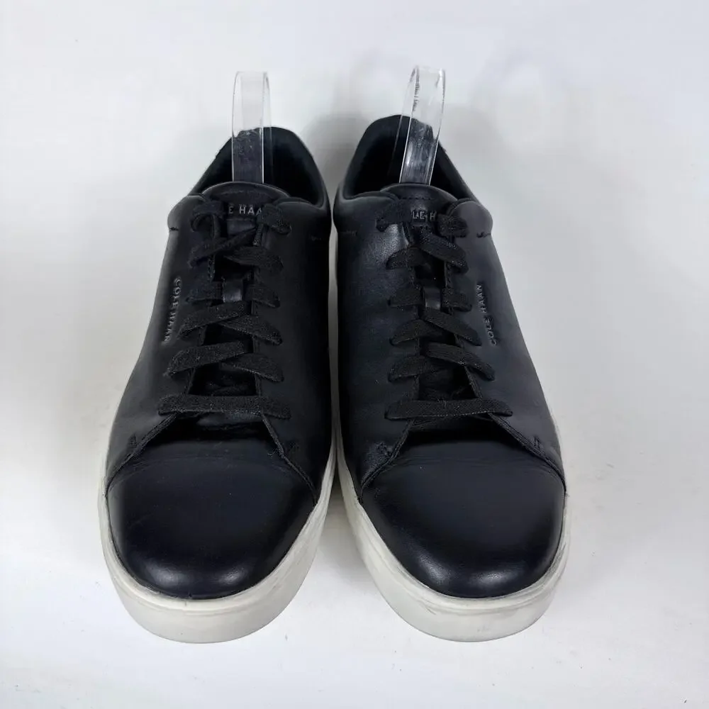 Cole Haan Grand Crosscourt Trainer Sneakers Men's 13 Black Leather Walking